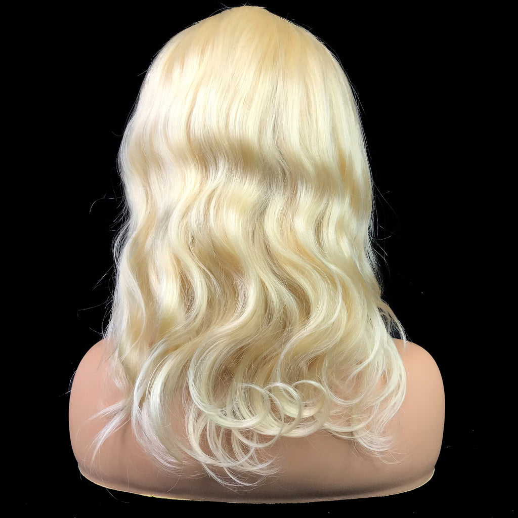 Remy Body Wave  13"X 4"Lace Frontal Bob Wig  Blonde #613 - eHair Outlet
