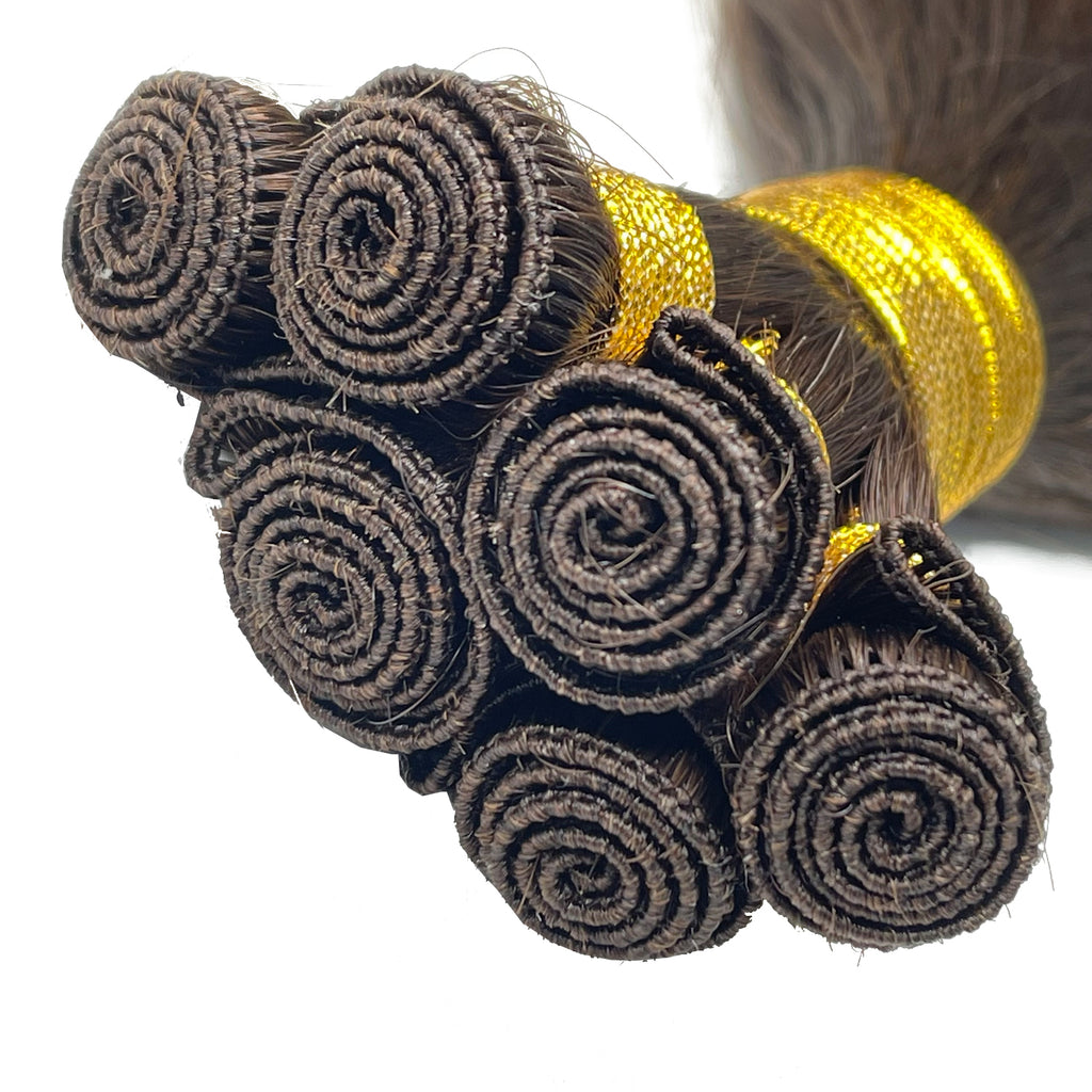 Hand Tied Weft Hair