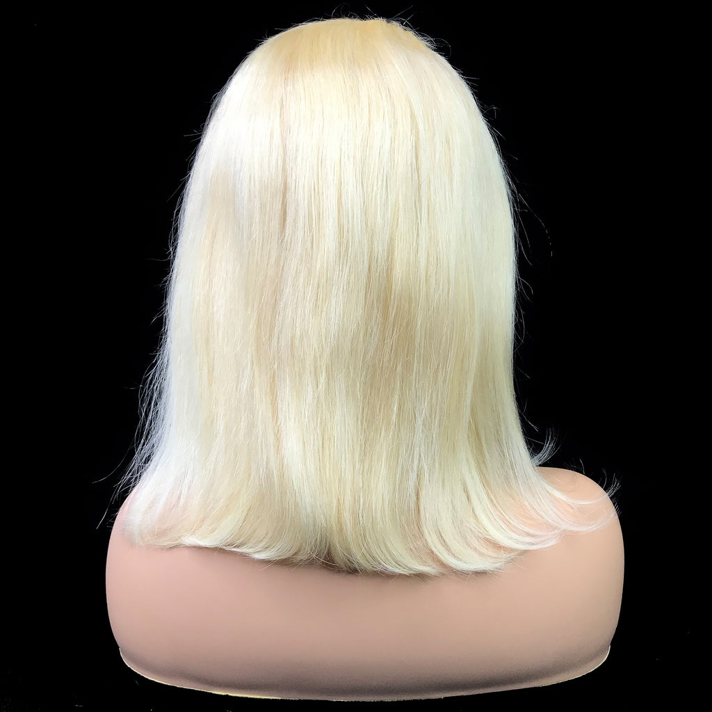 Remy Straight  13"X 6"Lace Frontal Bob Wig  Blonde #613 - eHair Outlet