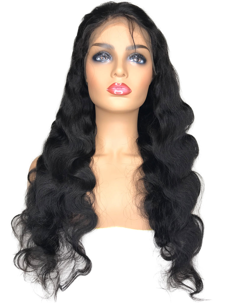 8A MALAYSIAN BODY WAVE 360 LACE HUMAN HAIR WIG - eHair Outlet