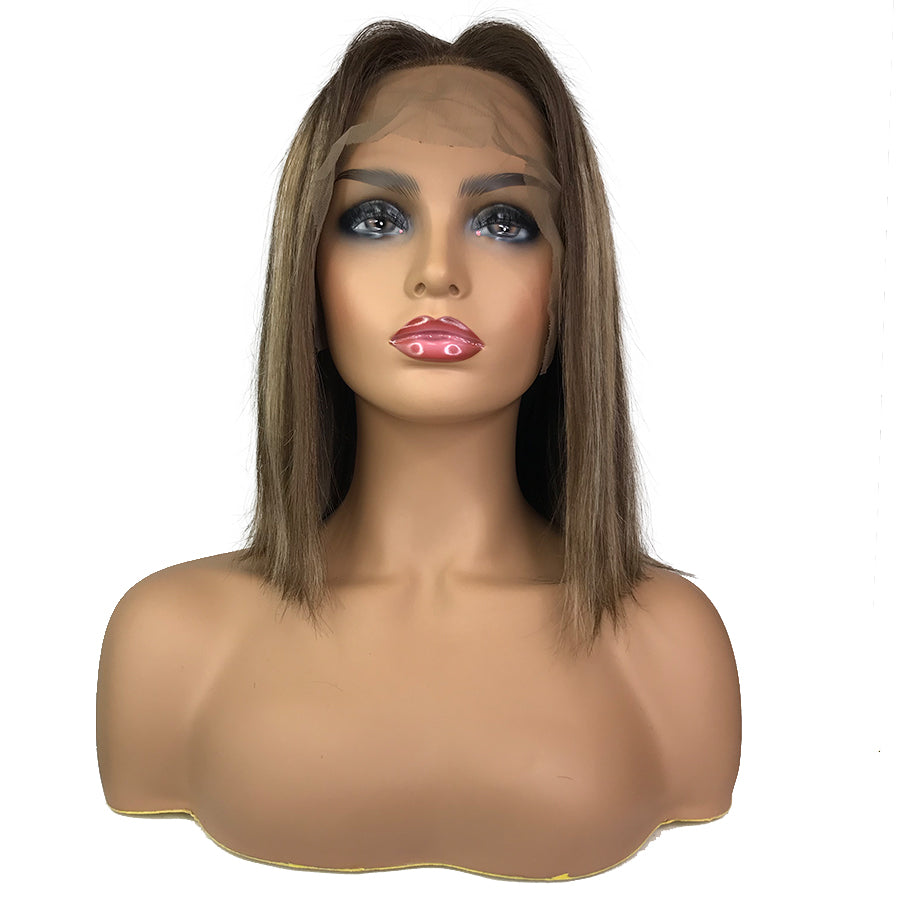 Remy Straight 13"X 6"Lace Frontal Bob Wig  #4/27/4 - eHair Outlet