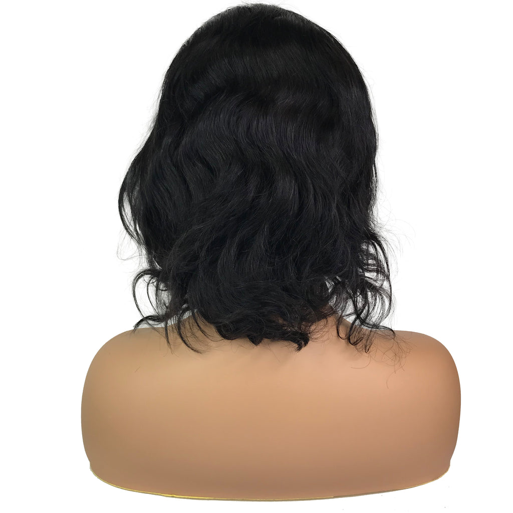 Remy Body Wave 13"X 4"Lace Frontal Bob Wig  Natural - eHair Outlet