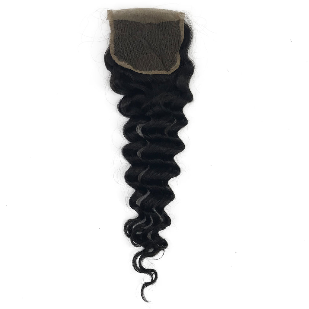 Virgin Loose Wave Lace Closure 4"x4" - eHair Outlet
