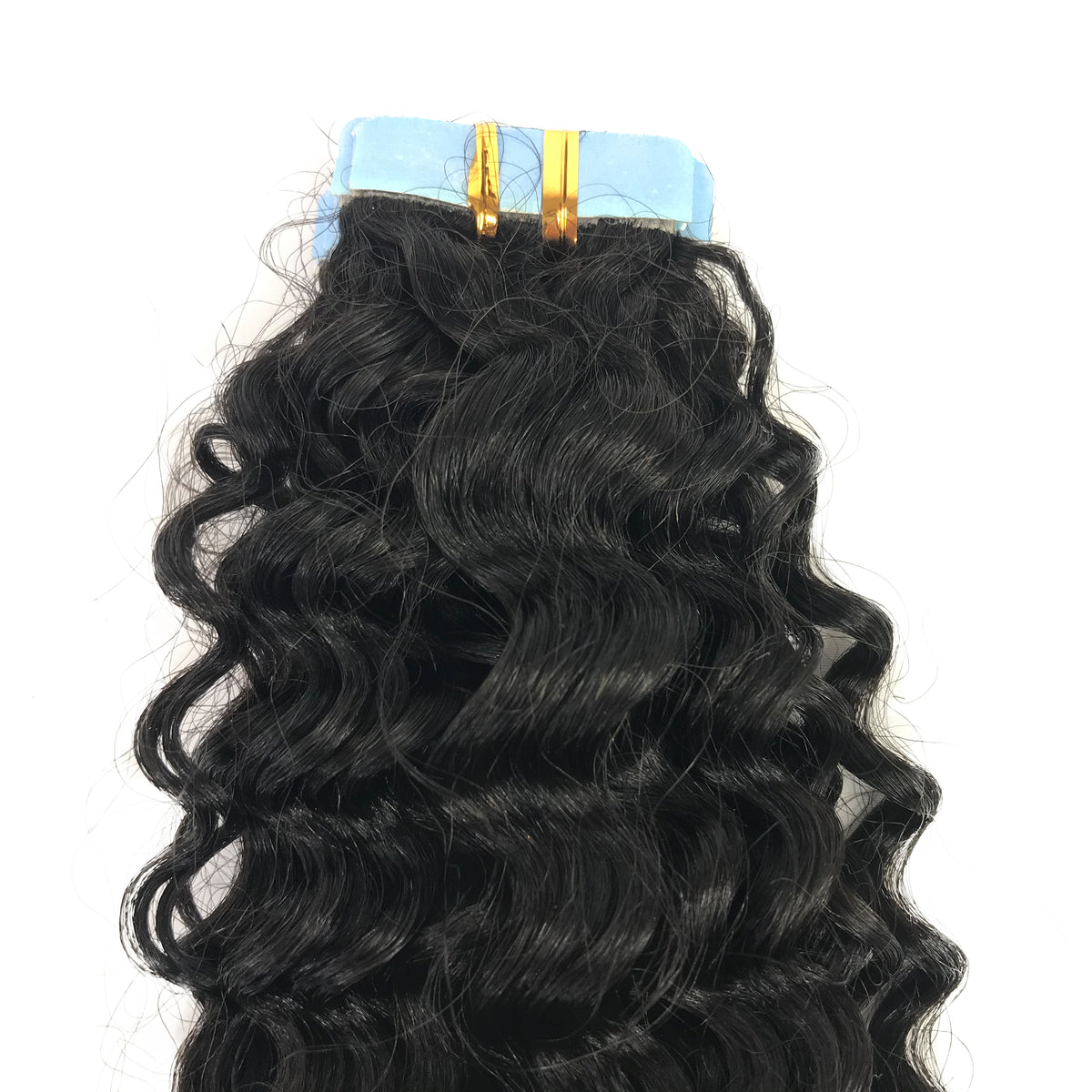 10A Jerry Curl TapeIn Human Hair Extension Natural eHair Outlet